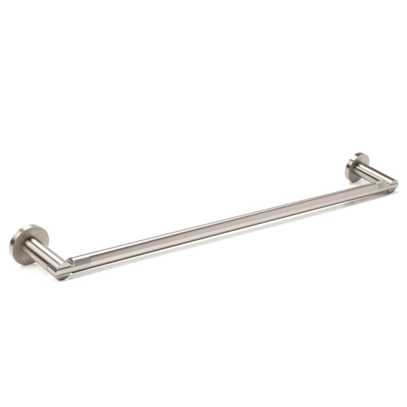 Barre à serviettes murale 24 "Channel, Nickel satiné