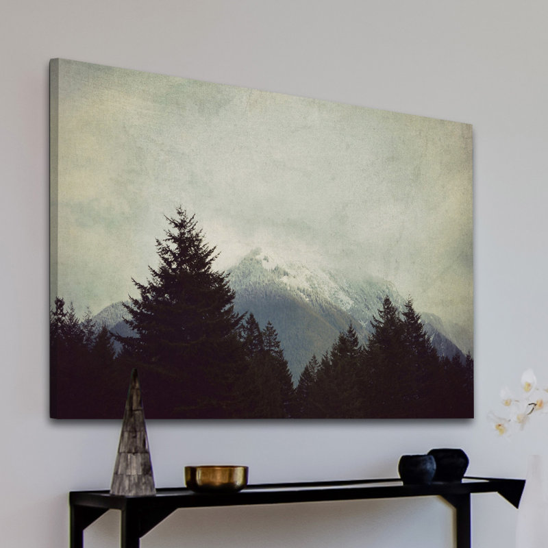 Brave The Storm Landscape Photography Canvas Print