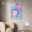 Décoration murale Joyful Gridlock Shadowbox Print par Art Remedy, cadre blanc, 25 x 37-1476759475-1476759468