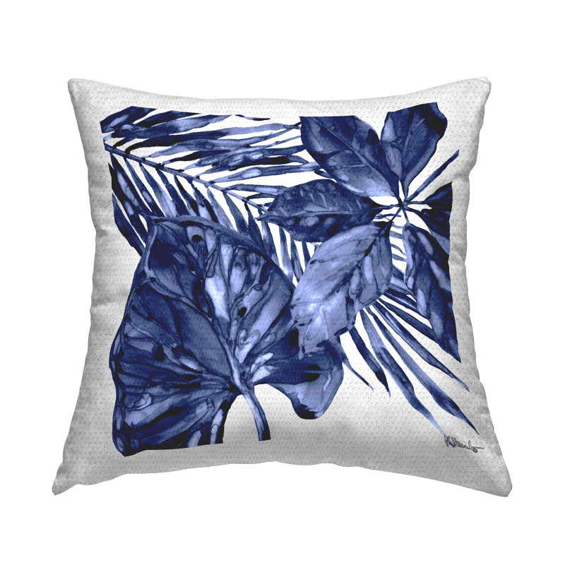 Coussin décoratif d'extérieur Hued Plant Fronds