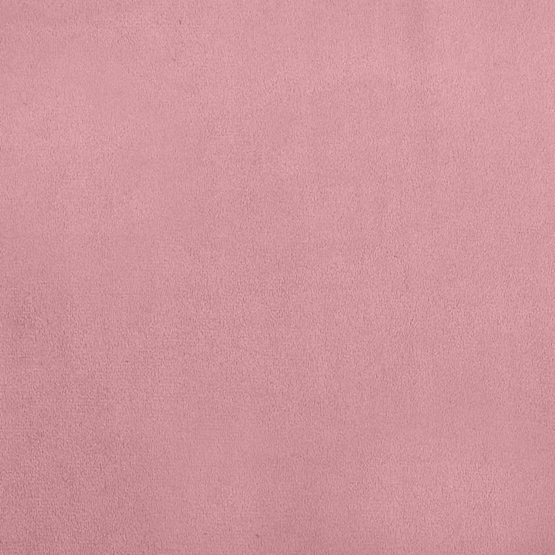 Lit pour chien en velours 13,0 po, H 13 po x l 39,4 po x P 21,3 po, Rose