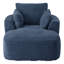 Très grand fauteuil inclinable en velours côtelé-2027066282