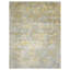 Gray Gold Traditional Silk Rug - 9' x 12'9"
