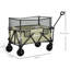 Outsunny 180L Folding Garden Trolley Wagon Cart w/ Extendable Side Walls-97239889