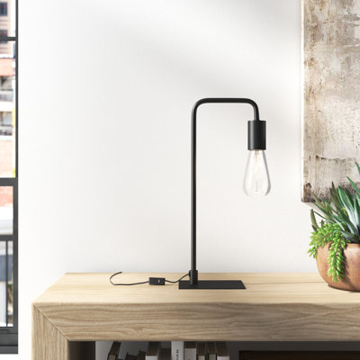 Lampe de table arquée 15,9 po Madhava