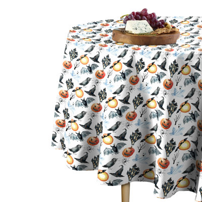 Tribble Geometric Round Tablecloth