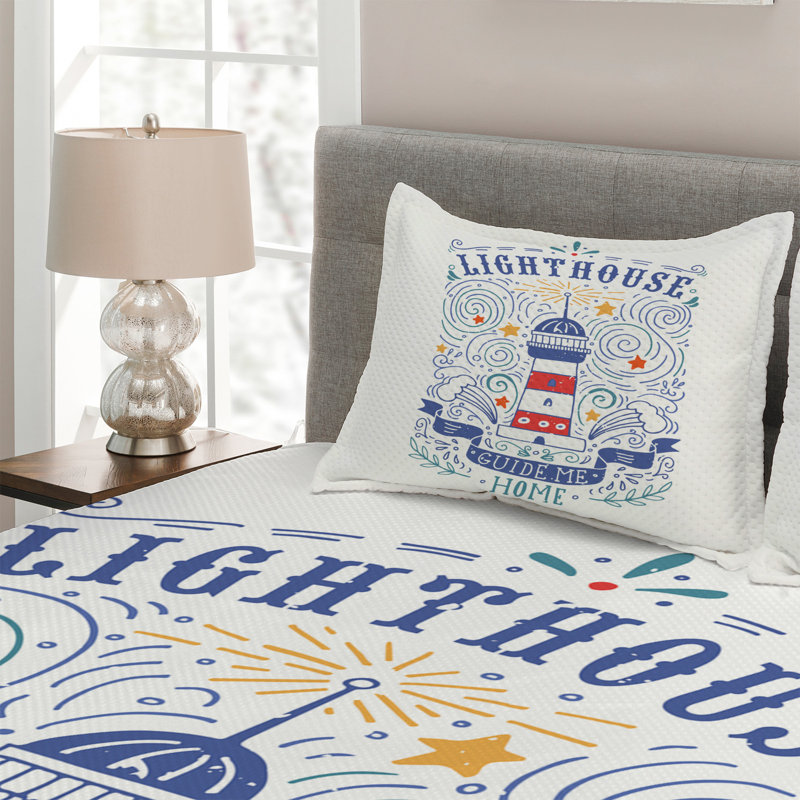 Coastal Polyester Coverlet