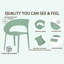 Chaise d'appoint en polypropylène Haze Green-190202958