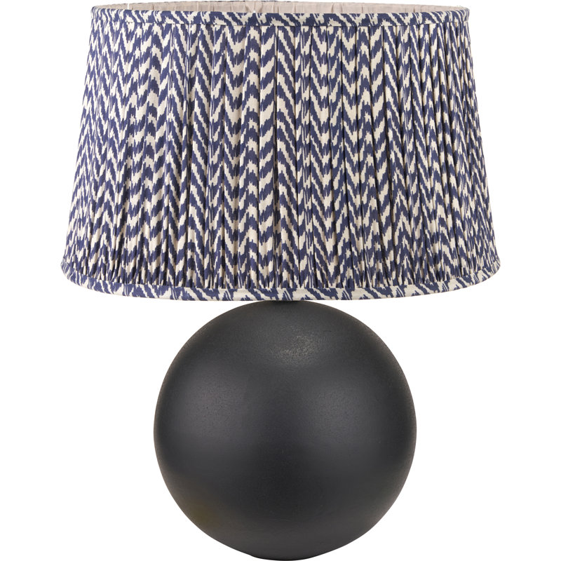 Bechara Metal Table Lamp, Blue