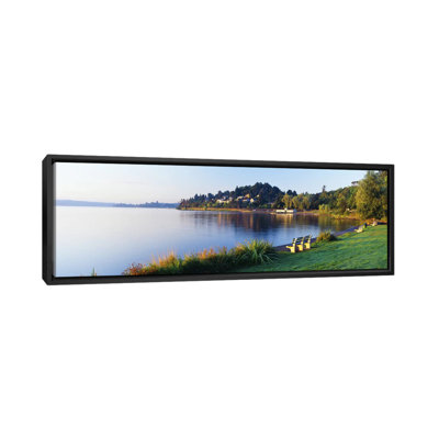 «Lake Washington, Mount Baker Park, Seattle, Washington State», reproduction de photo sur toile