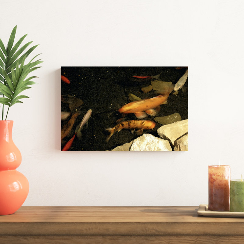 Goldfish Pond I, H 12 po x l 18 po x P 1,25 po