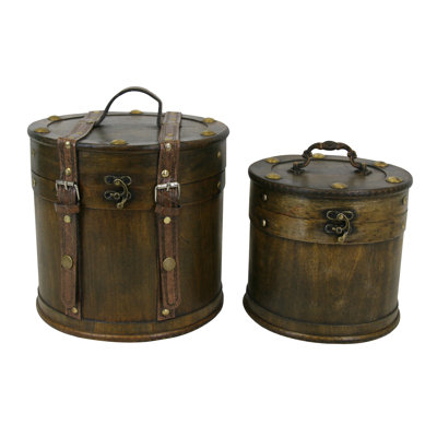 Wooden Decorative Trunk