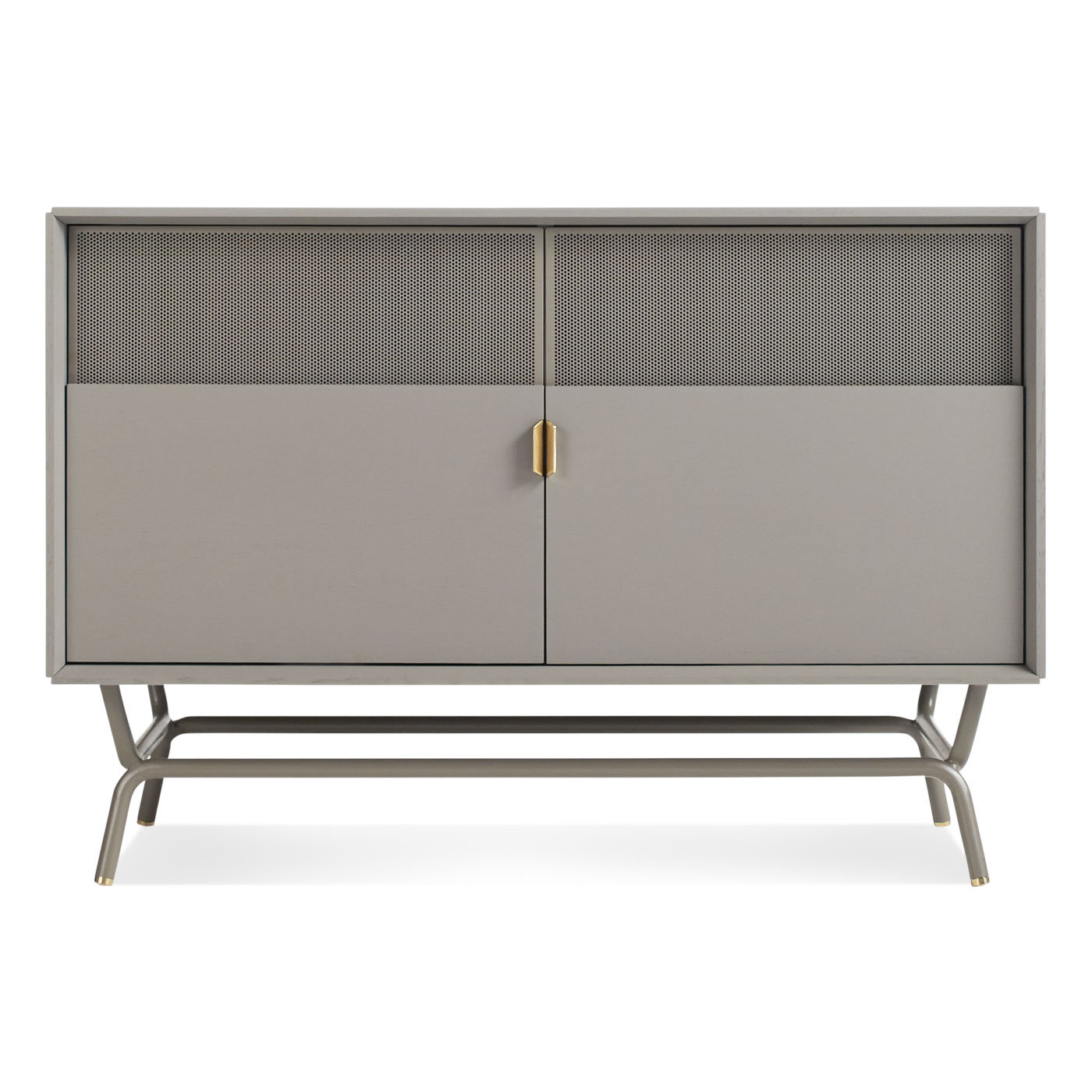 Dang 42'' Media Console, Risk-Averse Gray