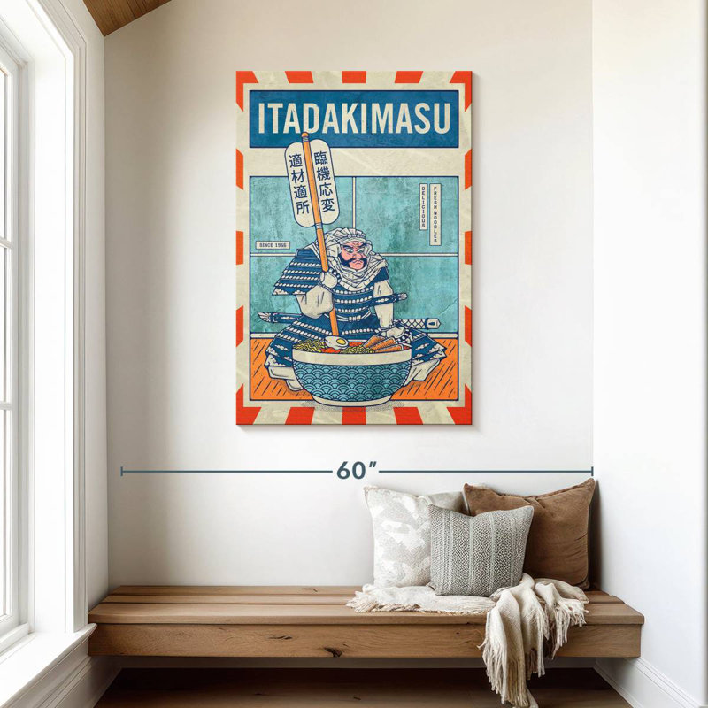 Yarlin Itadakimasu Ramen, 45" H x 30" W
