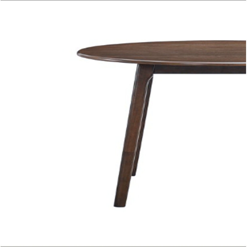 Keiki Walnut Finish Round Dining Table
