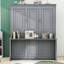 Lit escamotable avec tablettes Emlyn-973215518
