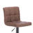 Deristin Swivel Upholstered Adjustable Height Counter Stool with Metal Frame-1711429614