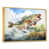 Gold Floater Framed