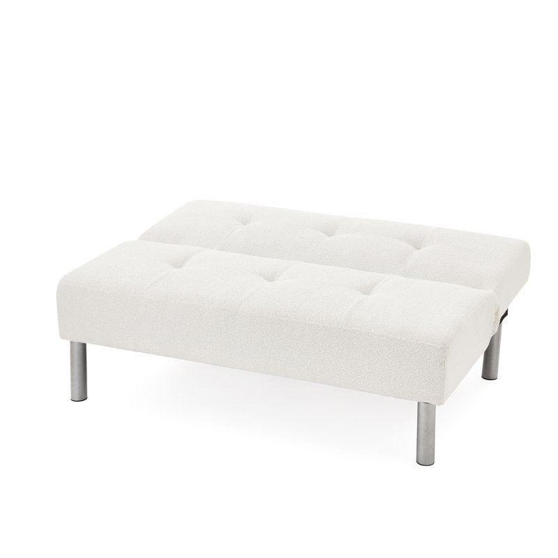 Canapé-lit 47 po, Boucle blanc