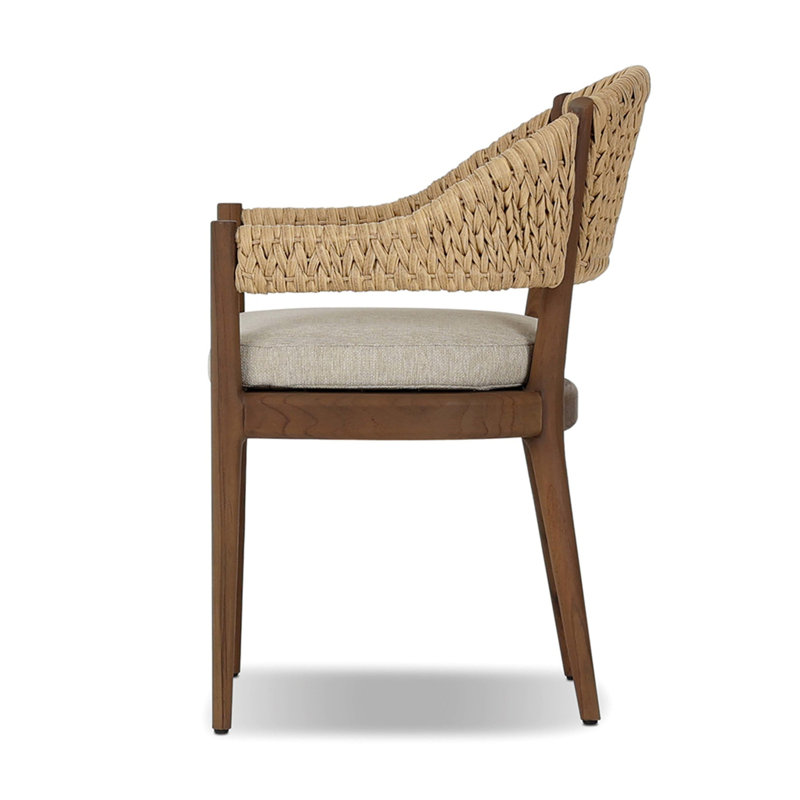 Atwood Outdoor Teak Dining Armchair