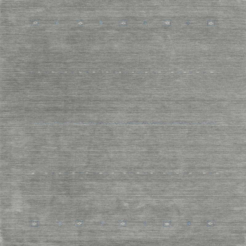 Tapis gris Charlbury, Carré 6 pi
