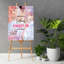 Grande enseigne de bienvenue sur mesure Sweet 16, thème disco, affiche sur toile pour décoration de fête, paq. 1-91078894