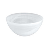 Alabaster Glass Salad Bowl