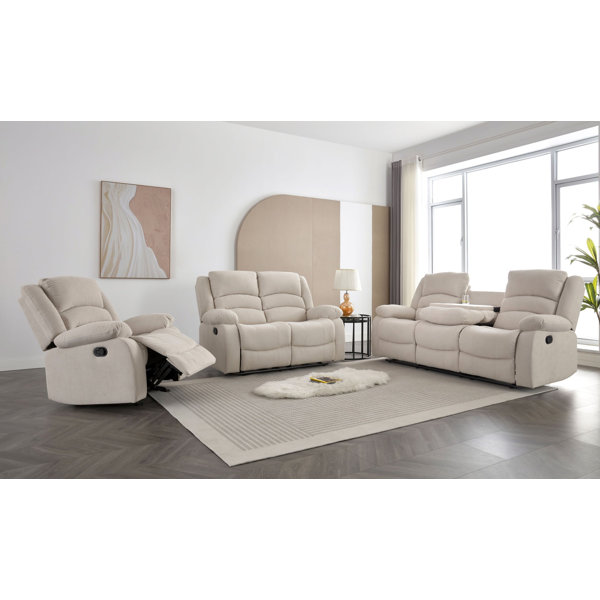 Latitude Run® Caniah 3 - Piece Living Room Set - Wayfair Canada