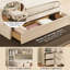 Lit plateforme Pine Wood-798501538