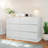 Modern Bedroom 6 Drawer Dresser-2127860812