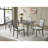 Perkins Dark Brown Rectangular Wood Dining Table