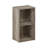 Pasir 2-Tier Open Shelf Bookcase French Oak Display Shelf Living Room Storage Modern-1145570842-1150547409