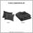  Metallic Print Faux Fur Comforter Set-119853040-119853043