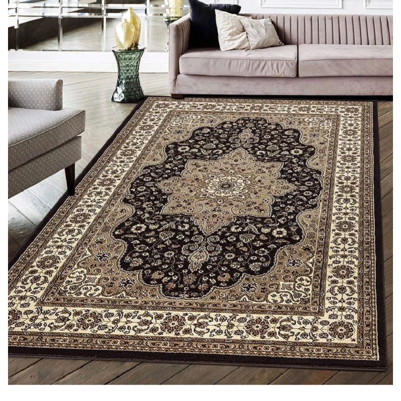 Geometric Indoor / Outdoor Area Rug, Runner 80 x 300 cm
