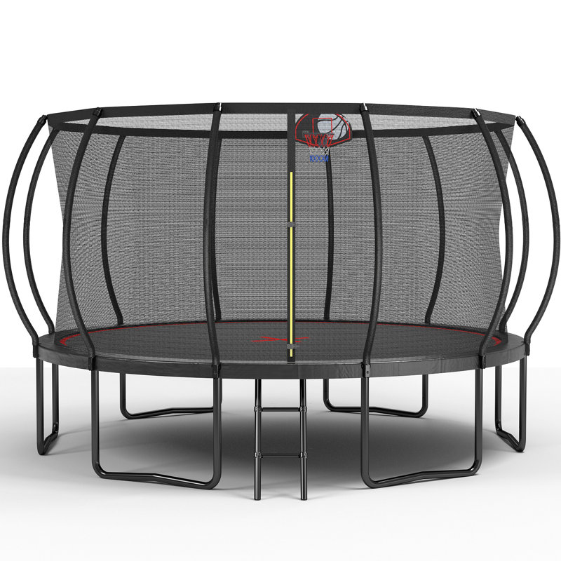 Trampoline citrouille