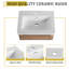 Meuble-lavabo mural 24 po