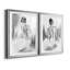 «Soft Silhouette V», ensemble de 2 reproductions sur toile-257790530-265539916-195628233