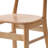All solid wood dining chair simple home