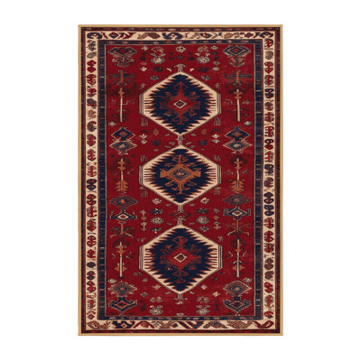 Machine Washable Turkish Brown Area Rug