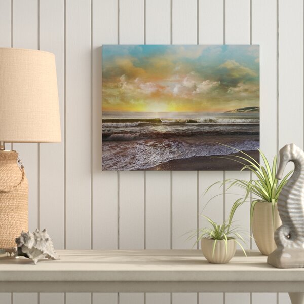 Highland Dunes 'Dusk Embrace' Graphic Art Print on Canvas | Wayfair