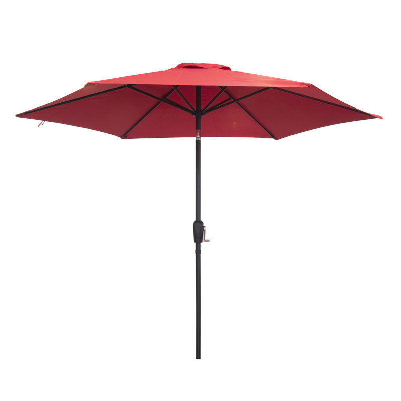 Mannie 105'' Market Umbrella, Red