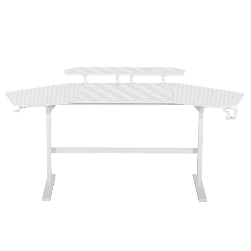 Bureau de jeu Techni Sport, H 35 po x l 70,5 po x P 29 po, Blanc