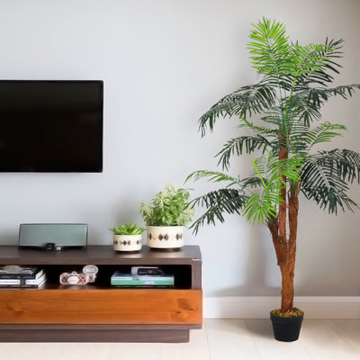 Artificial Windmill Palm Decorative Plant in Pot