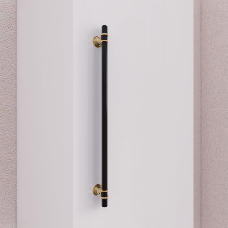 Eliza Bathroom Storage, White/Black