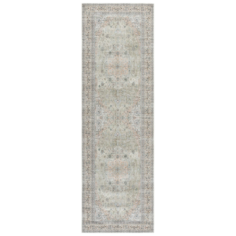 Tapis oriental performance Arizona 222, Tapis de couloir 2 pi 6 po x 8 pi