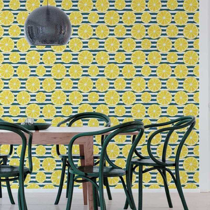 Rouleau de papier peint adhésif Hermosillo, L 126 po x l 24 po
