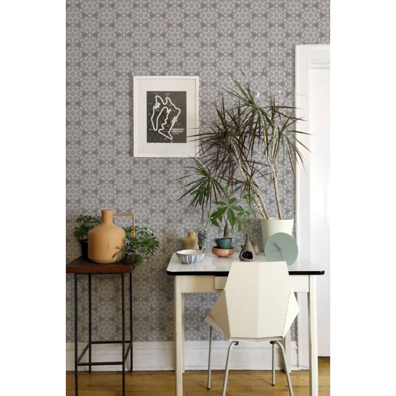 Petit rouleau de papier peint L 10 pi x l 24 po Snow Blossom, Non collé