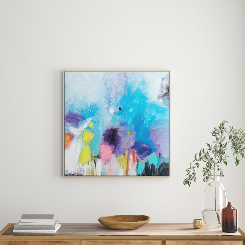 Simple Life by Gary Butcher - Painting on Canvas, 76cm H x 76cm W, Timber