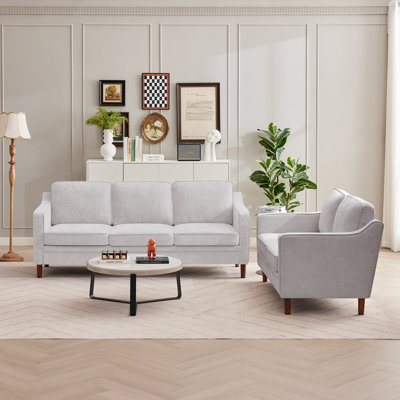 Salon en faux cuir Azriah