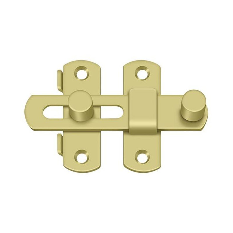 Latch/Catch/Bolt, Polished Brass